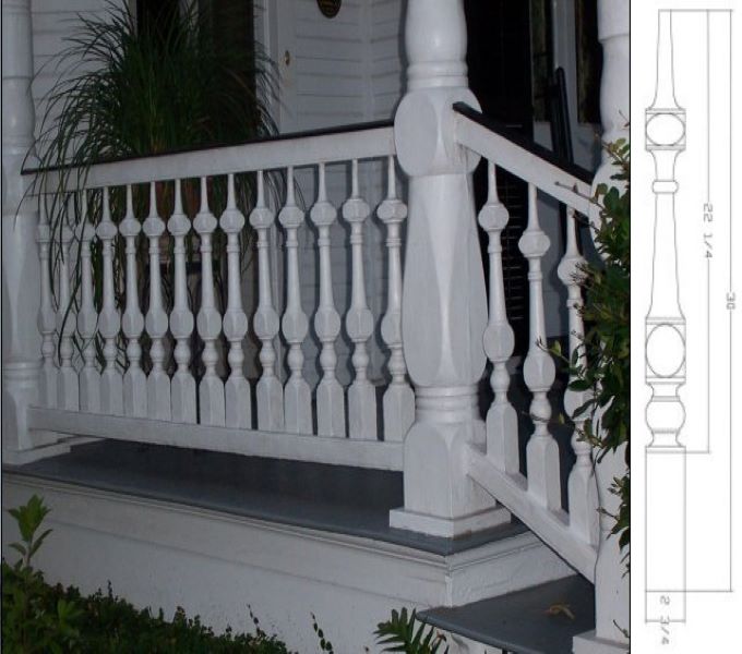 Colonial Baluster Style 0006