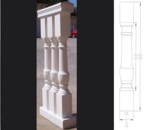 Renaissance Baluster Style 0404x6