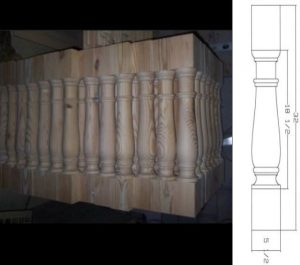 Victorian Baluster Style 0302x6