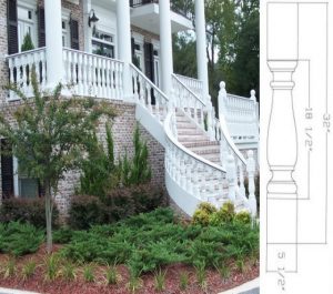 Victorian Baluster Style 0307x6